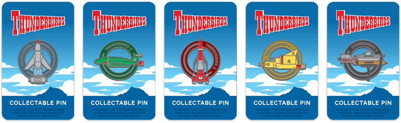 Illustration for article titled Thunderbirds Are Go With a New Line of Collectibles